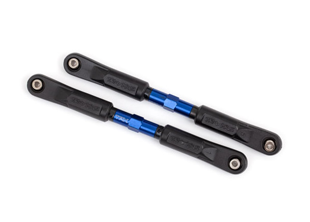 TRA9547X TRAXXAS Camber links, front, Sledge™ Blue-anodized, 7075-T6 Aluminum - 117mm