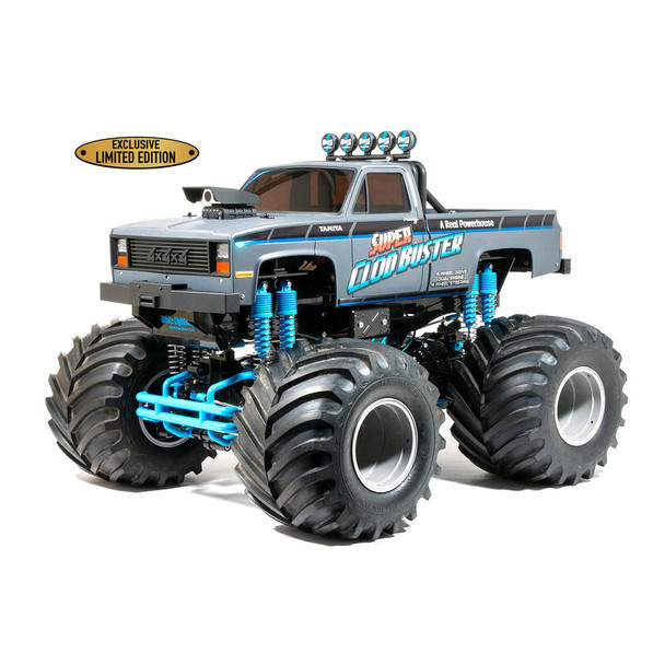 TAM92437 TAMIYA 1/10 Super Clod Buster 4WD Truck Kit Grey (Limited Edition)