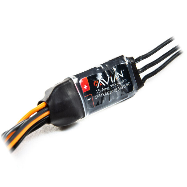 SPMXAE1015C SPEKTRUM Avian 15-Amp Smart Lite Brushless ESC, 2S-4S: IC2