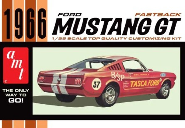 AMT1305 AMT 1/25 Ford Mustang GT Fastback 2+2 1966