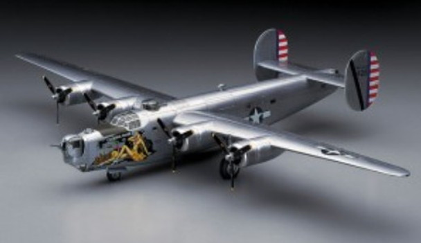 HSG1559 HASEGAWA 1/72 B24J Liberator USAAF Bomber Model Airplane Kit