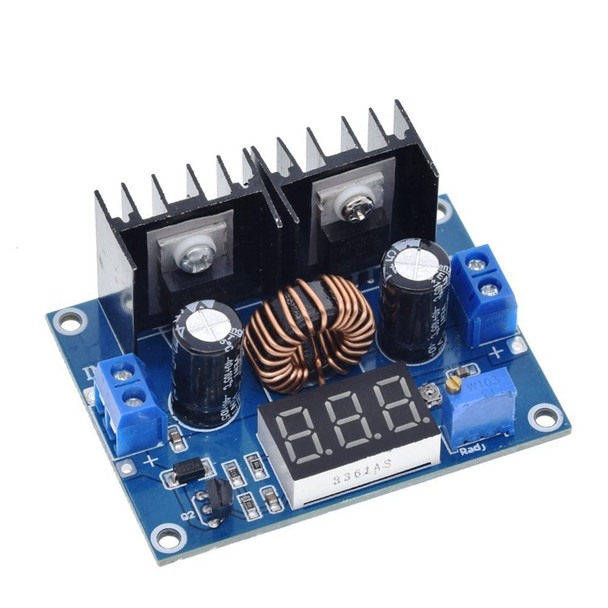 XH-M404 SAAKO DC 4-40V 8A Voltage Regulator Module Digital PWM Adjustable DC-DC Step Down Voltage Regulator