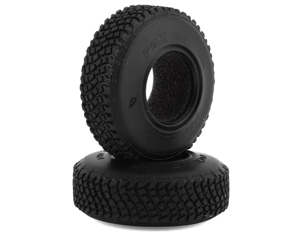 PBTPBX1AK PITBULL TIRES Pit Bull Tires PBX A/T 1.0" Micro Crawler Tires w/Foam (2) (Alien)