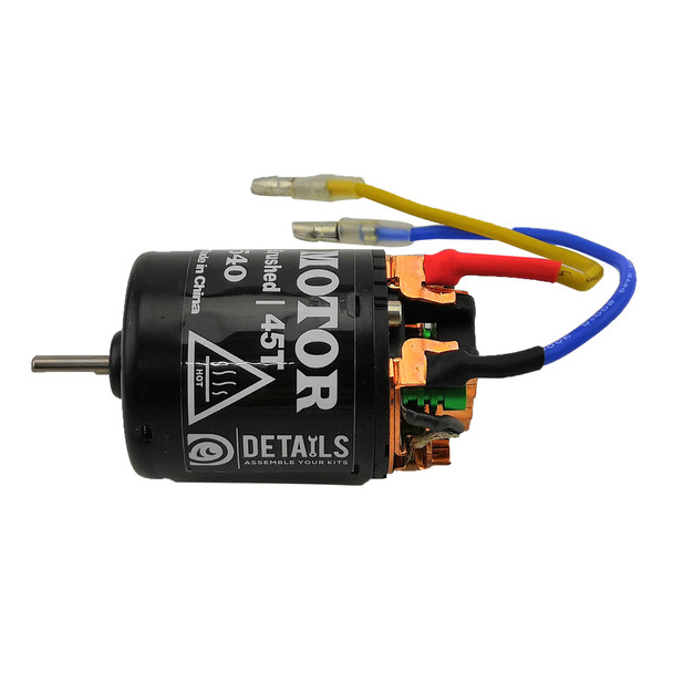 DTMD01001D HOBBY DETAILS 45T Brushed 540 Motor (10000RPM/7.2v)