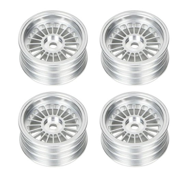RCAWDSCX2468S RCAWD Metal Wheel for Axial SCX24 Crawlers - Silver