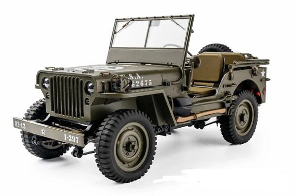 ROC11201 ROCHOBBY 1941 Willys MB Scaler RTR 1/12th Scale