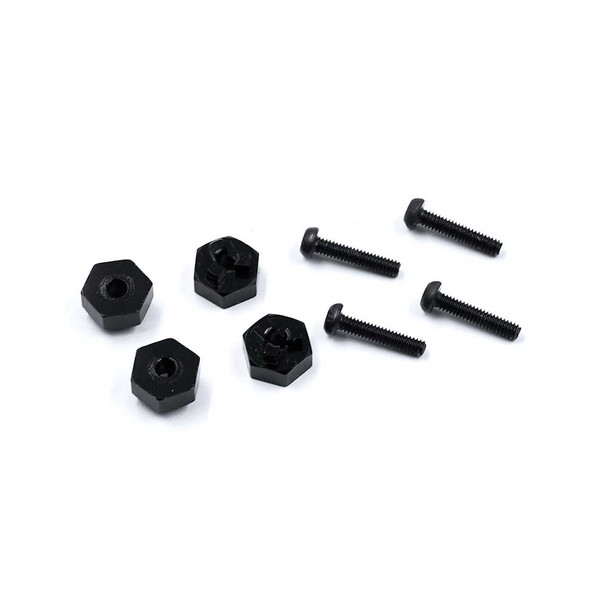 YAKYMX006 YEAH RACING Aluminum 7mm Wheel Hex Hub Set For Kyosho Mini-Z 4x4 MX-01