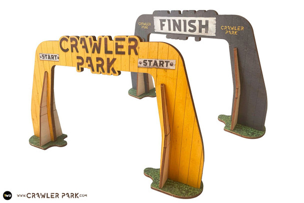 TWD240010 ToysWD Start / Finish Arch RC Crawler Park Circuit 1/24 1/18