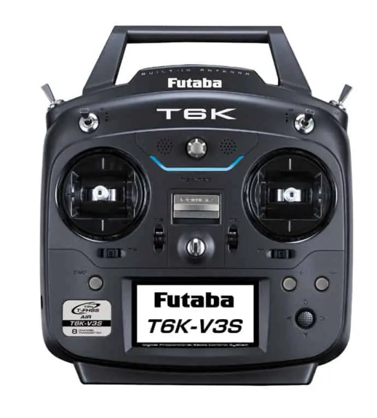 FUTR6KV3SH FUTABA 6K-V3S 6K Transmitter - 8-Channel Digital Proportional RC System for Helicopters