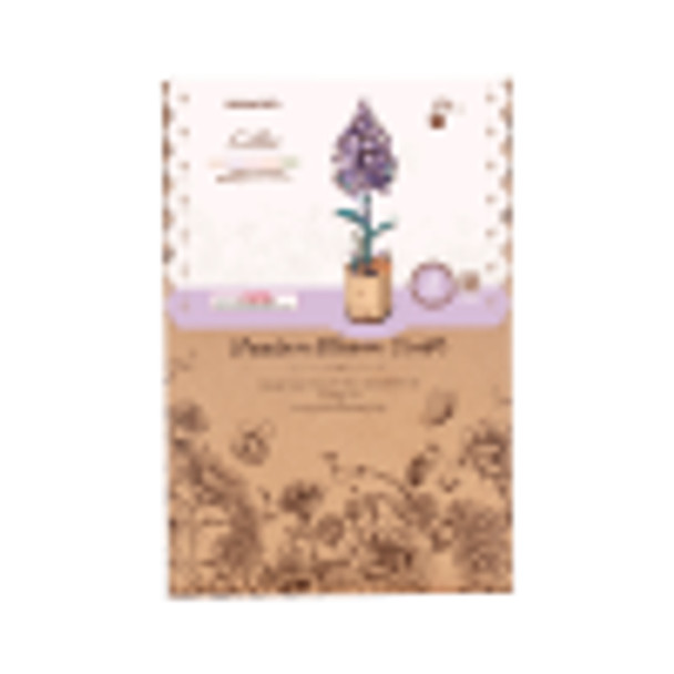 ROETW021 ROBOTIME Rowood DIY Lilac 3D Wooden Puzzle ROETW021 ROBOTIME Rowood DIY Lilac 3D Wooden Puzzle