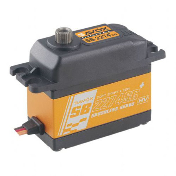 SAVSB2274SGP SAVOX High Voltage Brushless Digital Servo