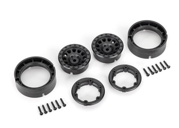 TRA9781-C TRAXXAS Wheels, 1.0", Method Race Wheels 10 (Beadlock) (2)