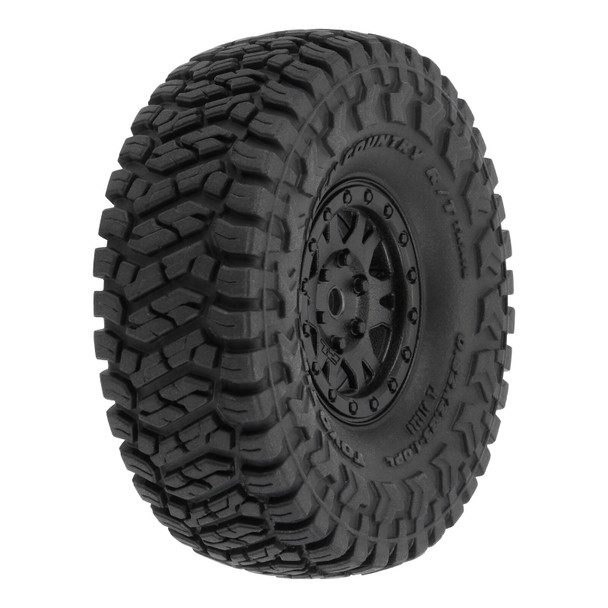 PRO1022810 PRO-LINE 1/24 Toyo Open Country R/T Trail F/R 1.0" Mounted 7mm Black Impulse (4)