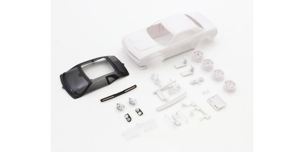 KYOMZN203 KYOSHO Dodge Challenger SRT White Body Set w/Wheels