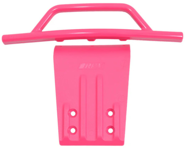 RPM80957 RPM Front Bumper & Skid Plate Pink for Traxxas Slash