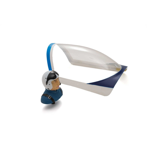 EFL-1227 E-FLITE Clear Canopy with Pilot: Extra 330 SC 1.3m