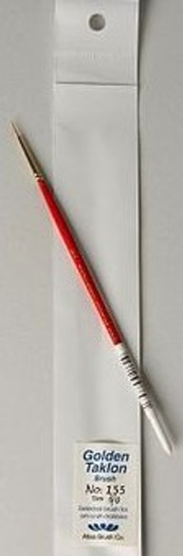 ABS155I-0/0 ATLAS BRUSH Golden Taklon round 0/0