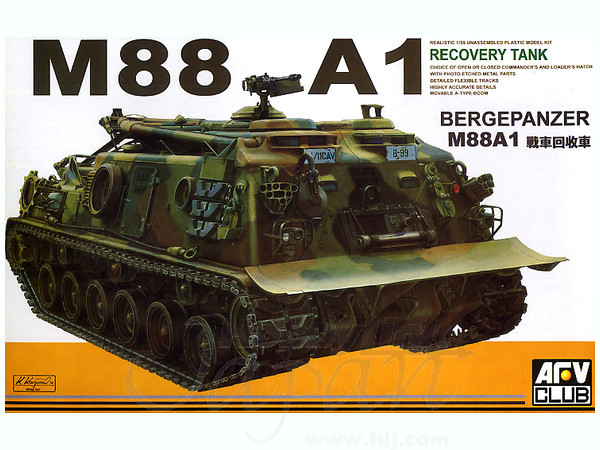 AFV35008 AFV CLUB 1/35 M88A1 Recovery Vehicle - Graves RC Hobbies