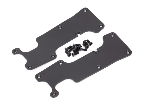 TRA9634-C TRAXXAS Sledge Rear Suspension Arm Covers (2)