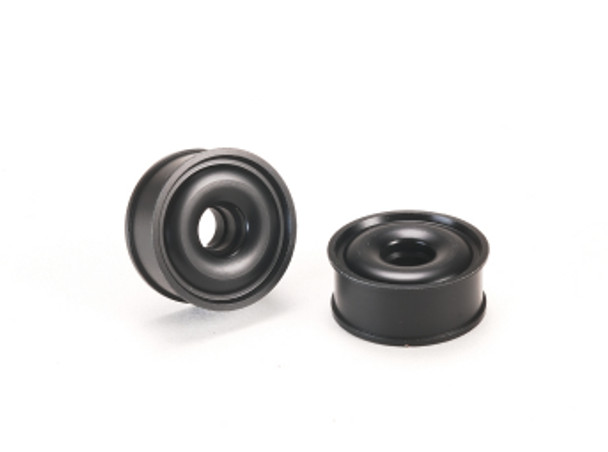 PNRMR2088F25 PN RACING Mini-Z 2WD Machine Delrin Cut Black Formula 8.5x19mm Flanged Wheel F2.5