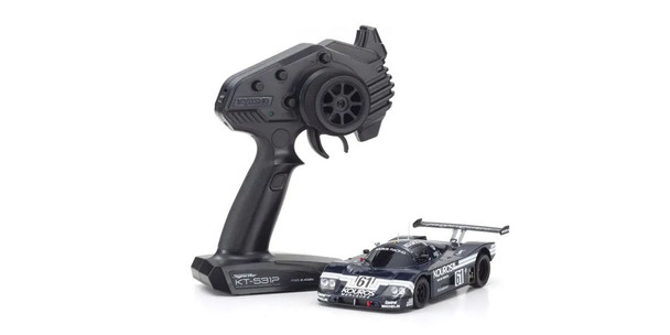 KYO32362KR KYOSHO Mini-Z RWD MR-04 Readyset Sauber-Mercedes Gruppe-C-Rennsportwagen C9, Nr. 61, LM1988