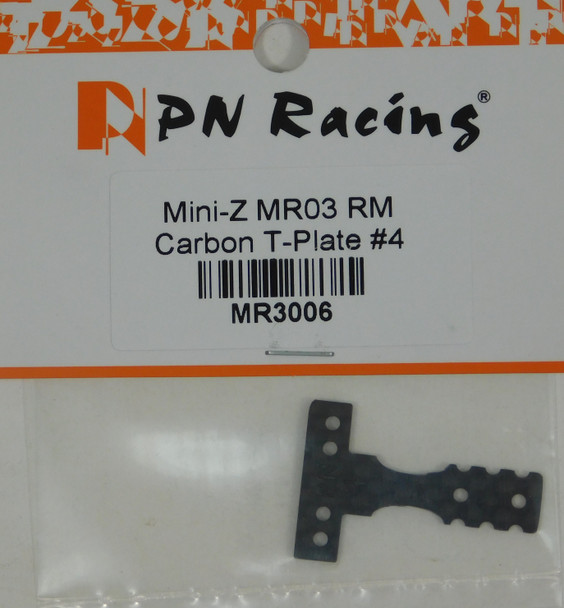 PNRMR3006 PN RACING Mini-Z MR03 RM Carbon T-Plate #4
