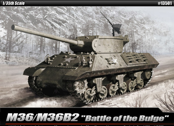 ACY13501 ACADEMY 1/35 M36/M36B2 "Battle of the Bulge"