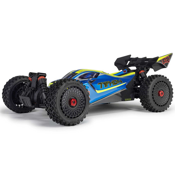 ARA4306V4T4 ARRMA 1/8 Typhon 223S DSC 4x4 RTR Brushless Buggy - Blue