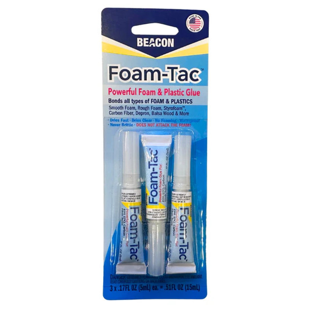 BC3PKMINI BEACON Foam-Tac Mini Foam & Plastic Glue - 3 Pack