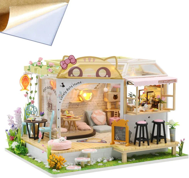 HODM2111Z HONGDA Cat Cafe Garden with Dust Cover