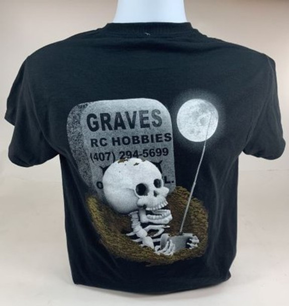 GVSGRAVEBLK-C GRAVES RC HOBBIES Grave Shirt - Black