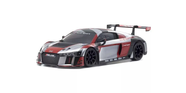 KYOMZP246RGB KYOSHO ASC MR04W-MM Audi R8 LMS 2016 "Gray/Red" - Autoscale Body Only