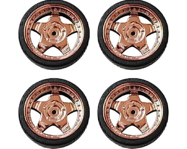 IMXLD0009 IMEX 1/18 Drift Tires, Style 3 - Copper