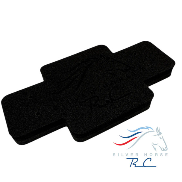 SHRCSH0257 SILVER HORSE Stable Stand - Black