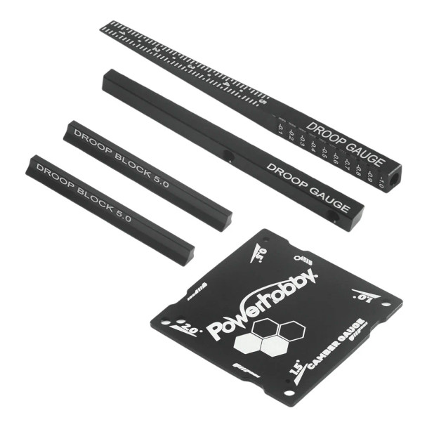 PHB5894 POWER HOBBY Aluminum Chassis Setup Tool Kit for Kyosho Mini-Z