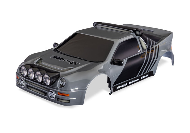 TRA10812-GRAY TRAXXAS Mini Rally VXL Ford RS200 Gray Body