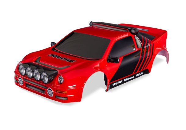 TRA10812-RED TRAXXAS Mini Rally VXL Ford RS200 Red Body