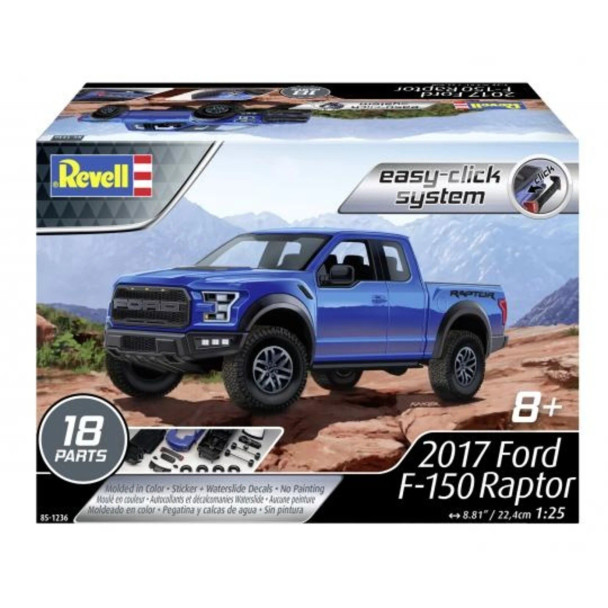 RMX1236 REVELL 1/25 2017 Ford F-150 Raptor Model Kit
