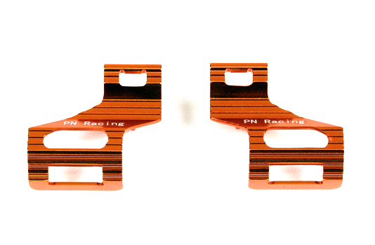 PNRMR3038A PN RACING Mini-Z MR03/MR04 V2 Alm Battery Cover Heatsink - Orange