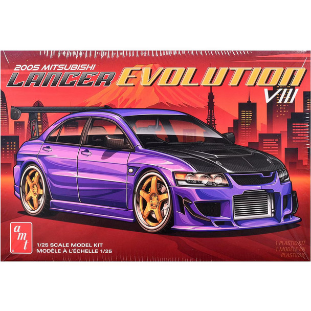 AMT1552 AMT 1/25 1995 Mitsubishi Lancer Evolution VIII Model Kit