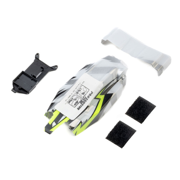 PRO371501 PRO-LINE Limited Edition Pre-Cut/Pre-Painted Crowd Pleazer Electrified Body with ESC Relocator: Losi Micro-B