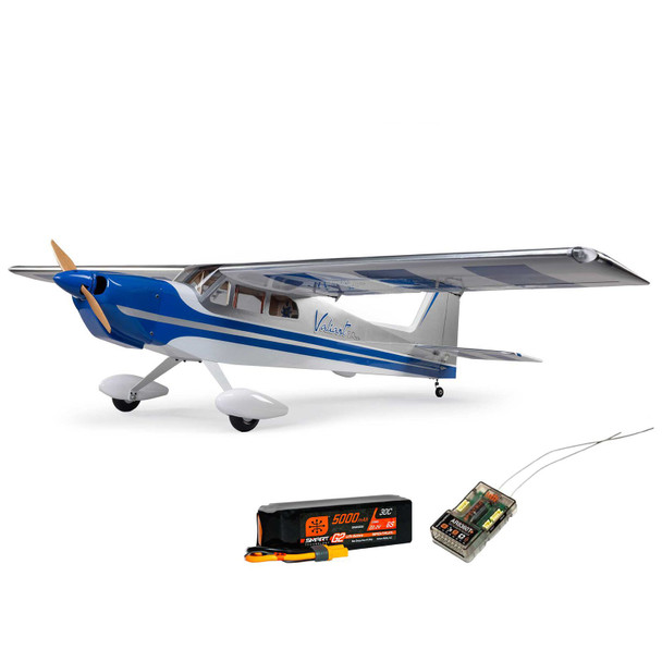 HAN-4013 HANGAR 9 Valiant 20cc EP PNP with Spektrum AR8360T+ Receiver and 6S 5000mAh 30C LiPo Battery Combo