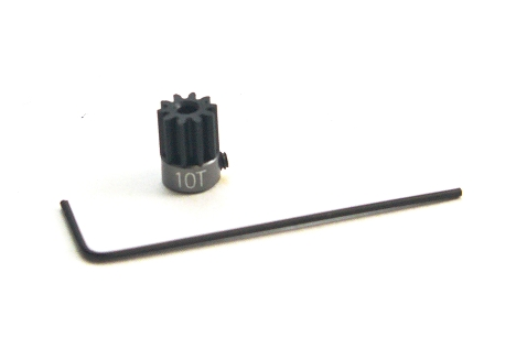 PNR400510 PN RACING Machine Cut Delrin Pro2 M0.5 Pinion 10T