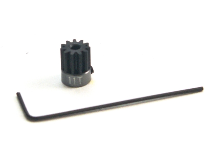 PNR400511 PN RACING Machine Cut Delrin Pro2 M0.5 Pinion 11T