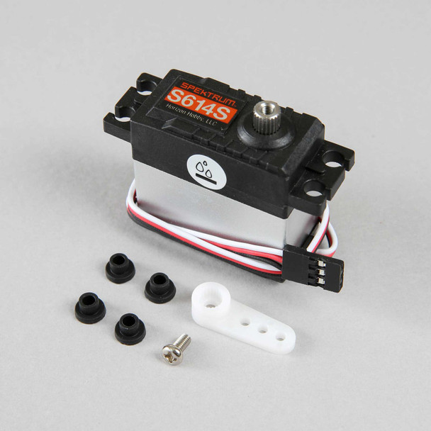 SPMS614S SPEKTRUM S614S 15kg Steel Gear WP Servo 23T
