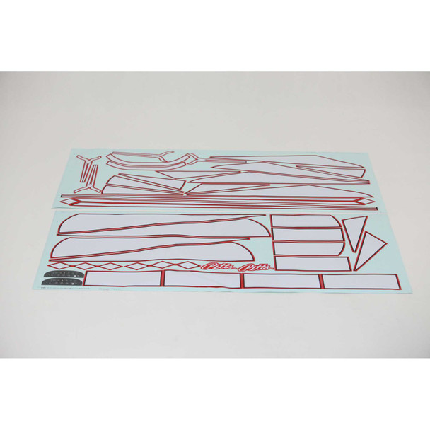 FMMRY118 FMS Decal Sheet: Pitts 1400mm V2