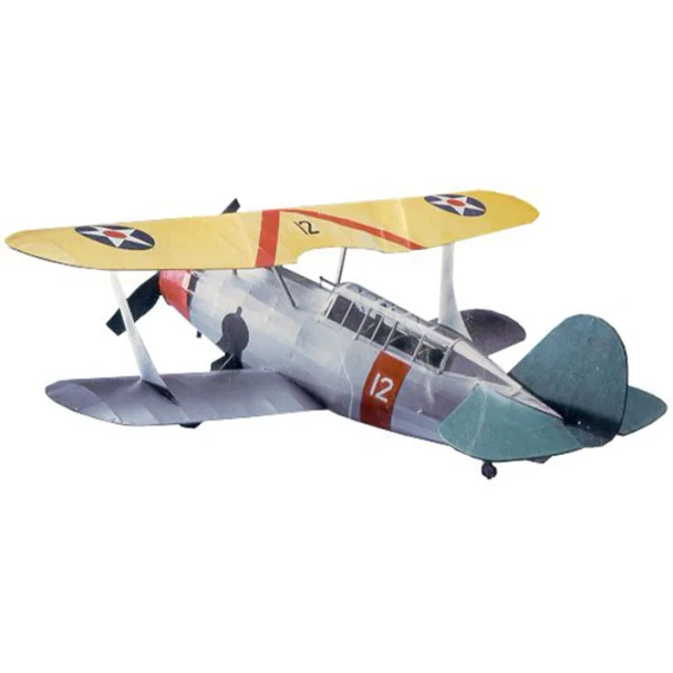 DUM305 DUMAS 30" Wingspan SBC-3 Helldiver Rubber Powered Aircraft Laser Cut Kit