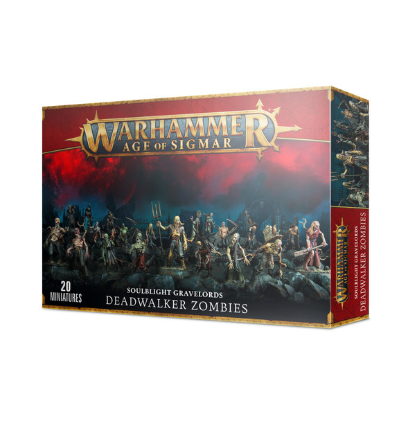 WH91-07 WARHAMMER Age of Sigmar - Soulblight Gravelords - Deadwalker Zombies
