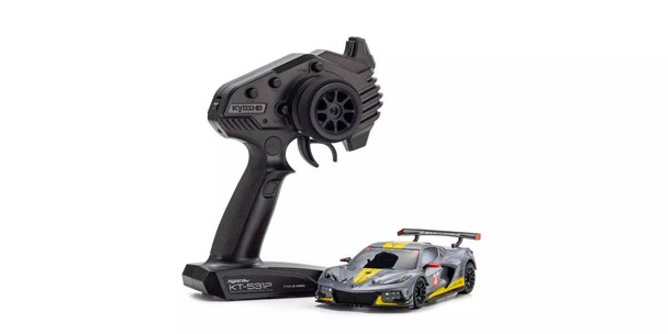 KYO32356GM KYOSHO Mini-Z RWD MR-04 Readyset Chevrolet Corvette C8.R Gunmetal
