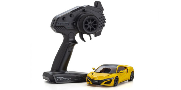 KYO32376Y KYOSHO Mini-Z RWD MR04 Honda NSX Indy - Yellow Pearl